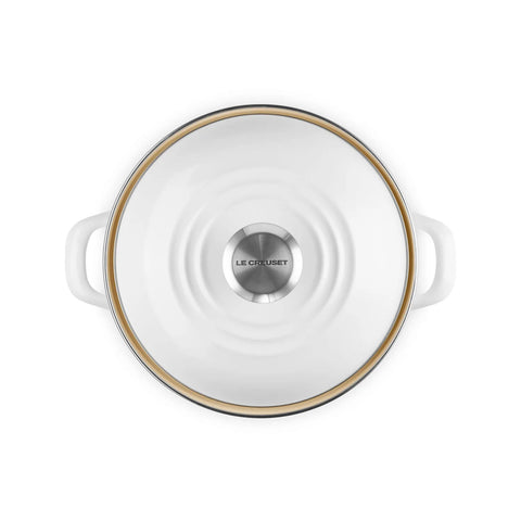 Le Creuset Petite Enameled Steel Stockpot, 3.8 qt.
