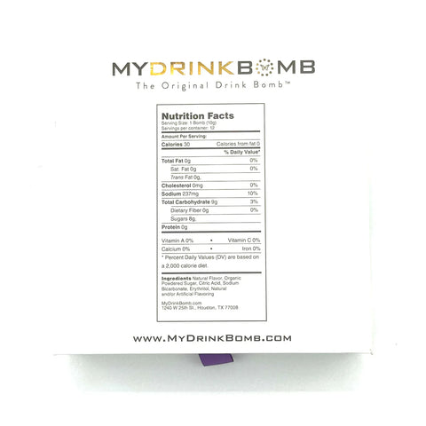 My Drink Bomb Tequila Cocktail Bombs, Set of 12