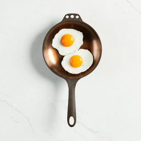 Smithey Polished Cast Iron Chef Skillet, 8"