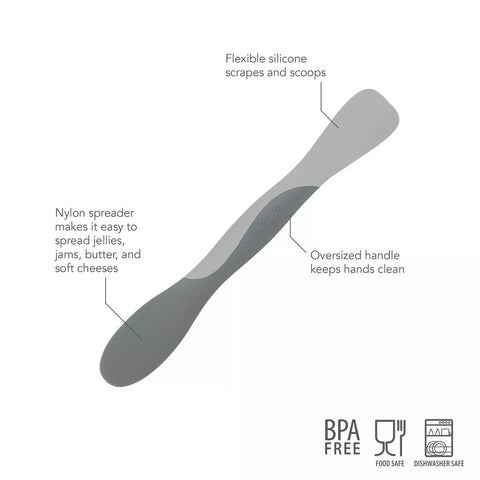 Sur La Table Mini Silicone Scrape and Scoop Multi-Purpose Scraper