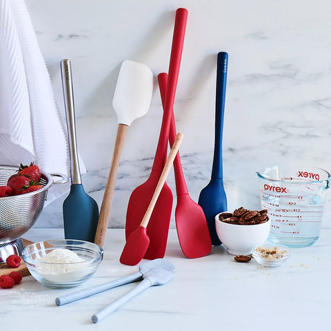 Sur La Table Flex-Core Mini Spatula and Spatula Spoons, Set of 2