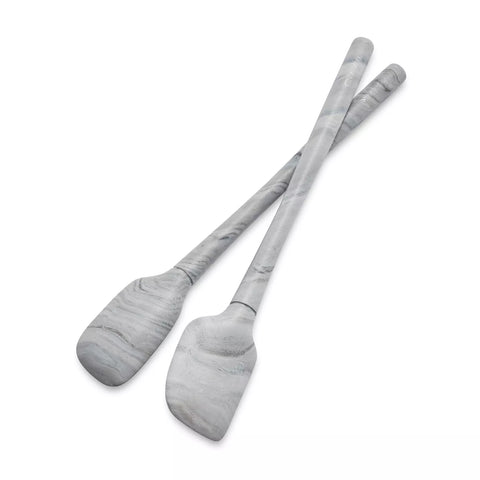 Sur La Table Flex-Core Mini Silicone Spatula and Spatula Spoon, Set of 2