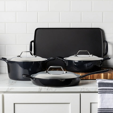 All-Clad Enameled Cast Iron Braiser, 4 qt.