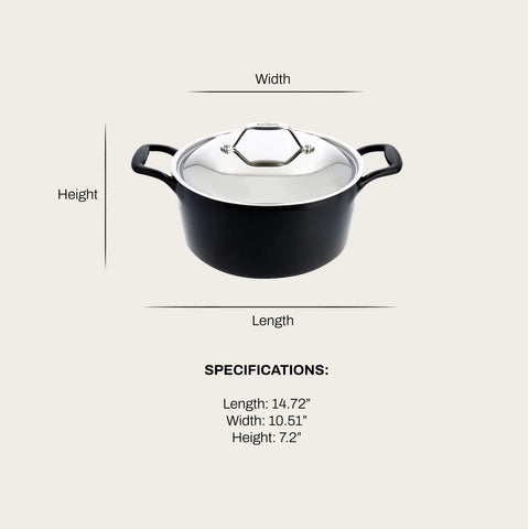 All-Clad Enameled Cast Iron Dutch Oven, 6 qt.