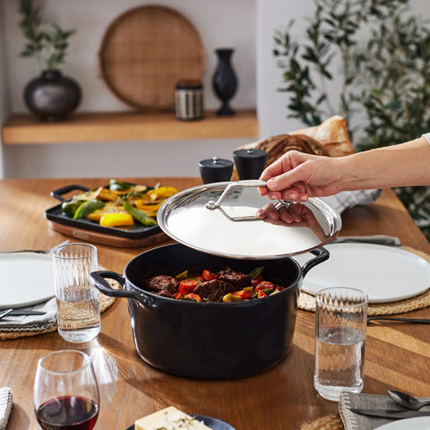 All-Clad Enameled Cast Iron Dutch Oven, 6 qt.