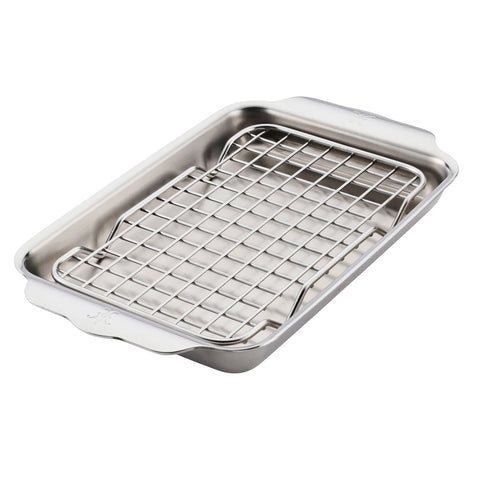 Hestan Provisions Oven Bond Eighth Sheet Pan with Grid