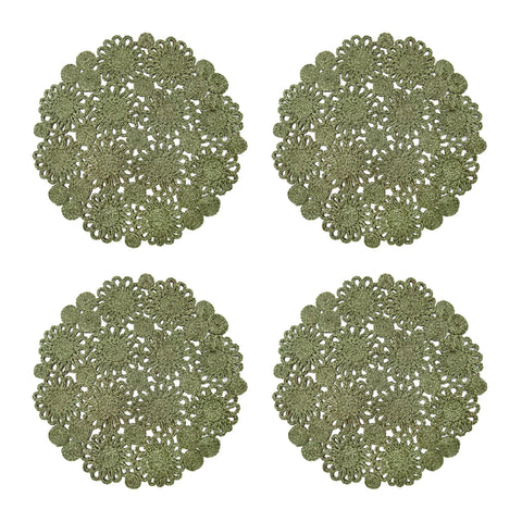 Caravan Daisy Jute Placemats, Set of 4
