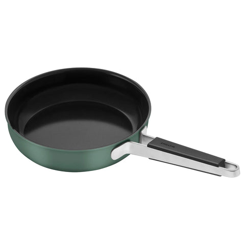 Zwilling Pure Stainless Steel Ceramic Nonstick Skillet, 9.5"