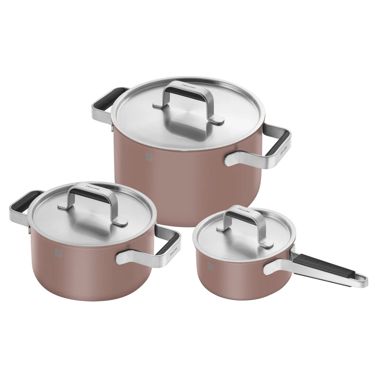 Zwilling Pure Stainless Steel 6-Piece Cookware Set