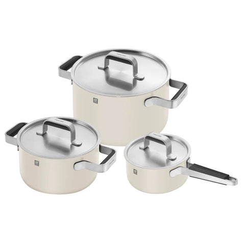 Zwilling Pure Stainless Steel 6-Piece Cookware Set