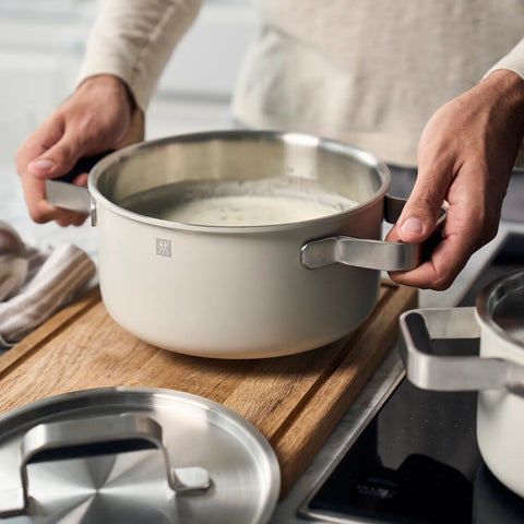 Zwilling Pure Stainless Steel 6-Piece Cookware Set