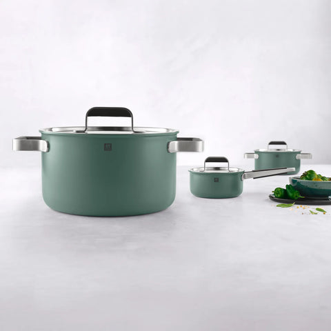 Zwilling Pure Stainless Steel 6-Piece Cookware Set