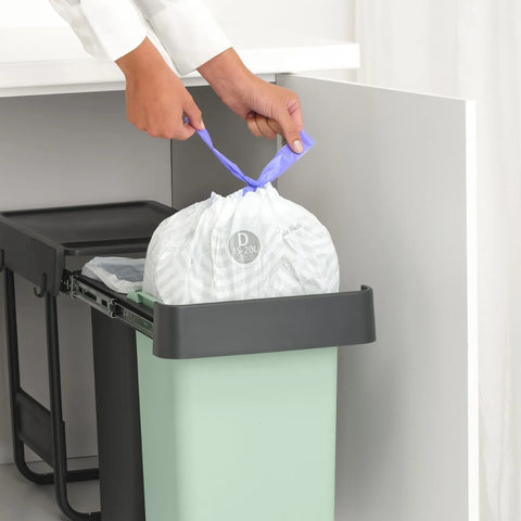 Brabantia Sort & Go 2x15 Liter Built-in Trash Can