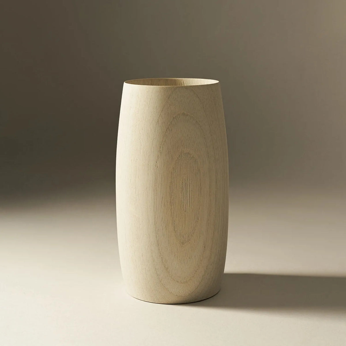 Powered by People Blonde Cedar Wood Vase