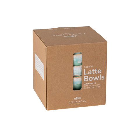 Costa Nova Brisa Latte Bowls, Set of 4