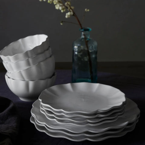 Costa Nova Rosa Salad Plates, Set of 6