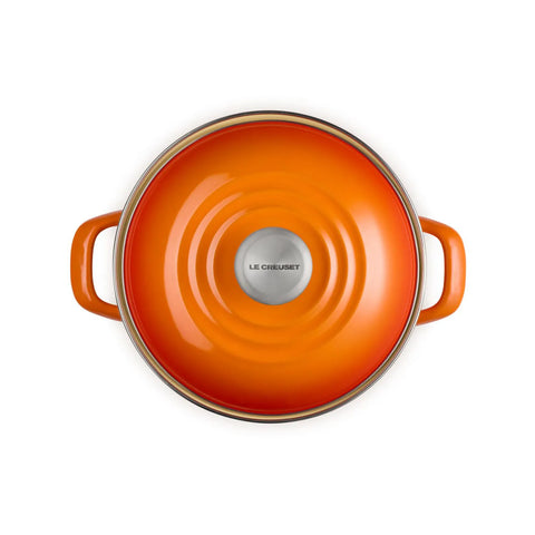 Le Creuset Enameled Steel Stockpot with Stainless Steel Knob, 6 qt.