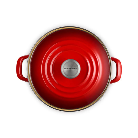 Le Creuset Enameled Steel Stockpot with Stainless Steel Knob, 8 qt.