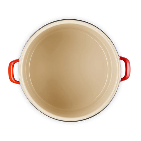 Le Creuset Enameled Steel Stockpot with Stainless Steel Knob, 16 qt.