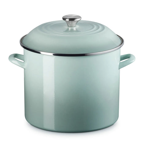 Le Creuset Enameled Steel Stockpot with Stainless Steel Knob, 16 qt.