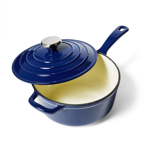Sur La Table Enameled Cast Iron Saucepan, 2.5 qt.