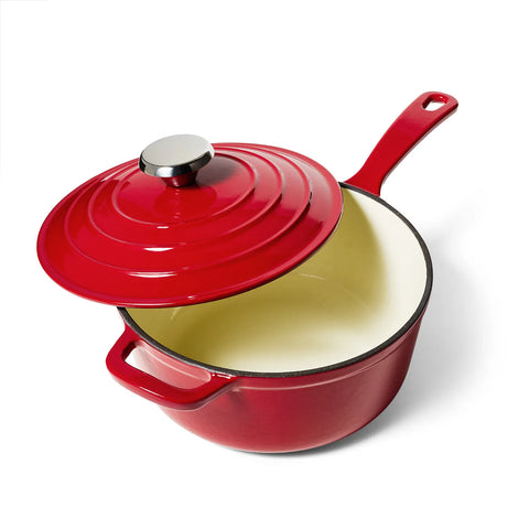 Sur La Table Enameled Cast Iron Saucepan, 2.5 qt.