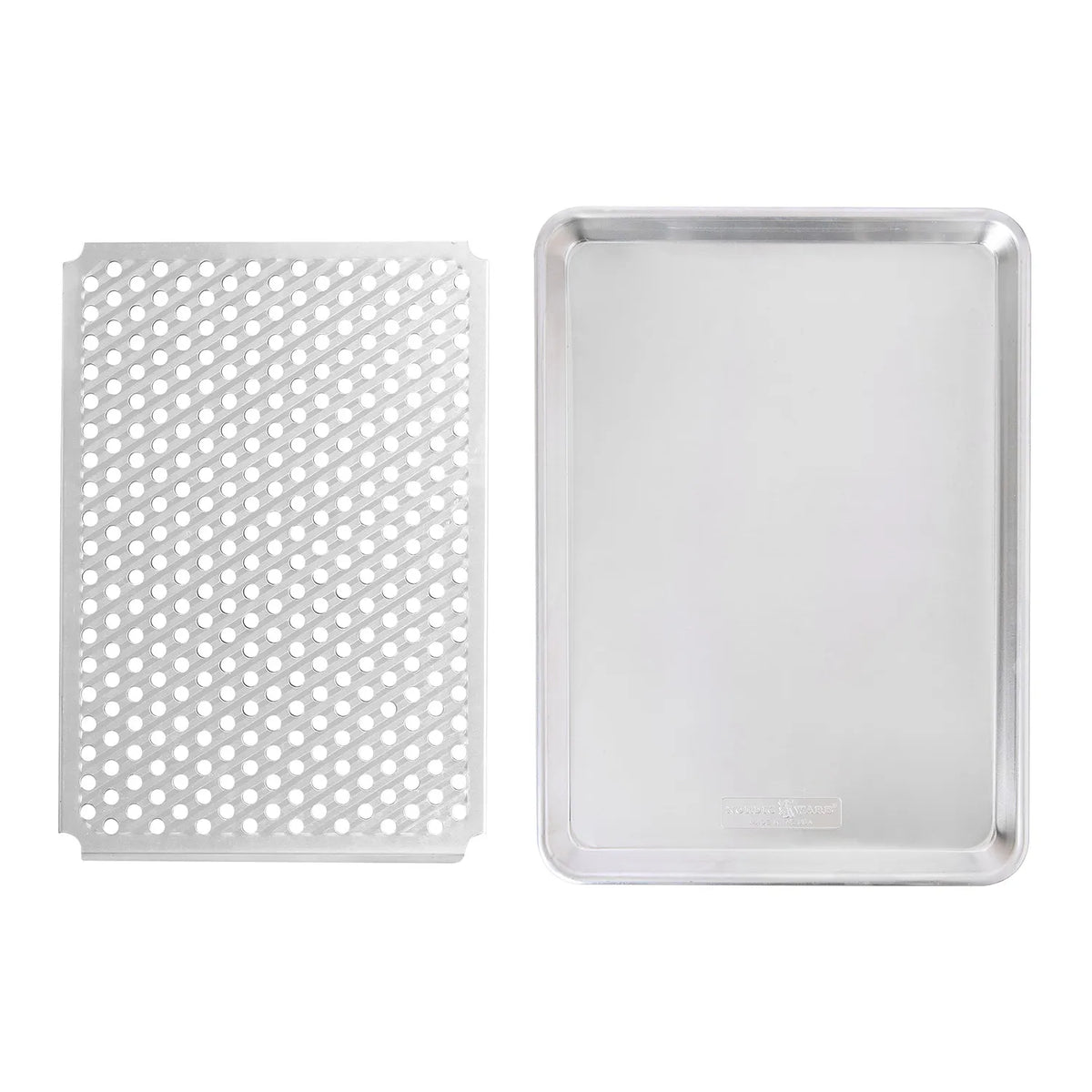 Nordic Ware Half Sheet Pan with Multitask Oven and Cooling Rack