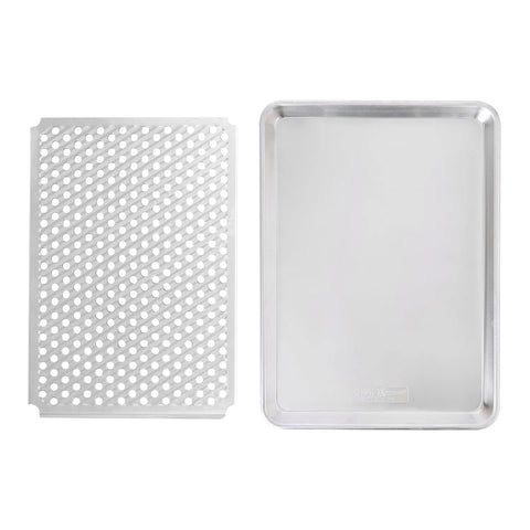 Nordic Ware Half Sheet Pan with Multitask Oven and Cooling Rack
