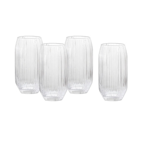 Fortessa Estiva Highball Glasses, Set of 4