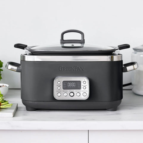 GreenPan Elite Slow Cooker, 6 qt.