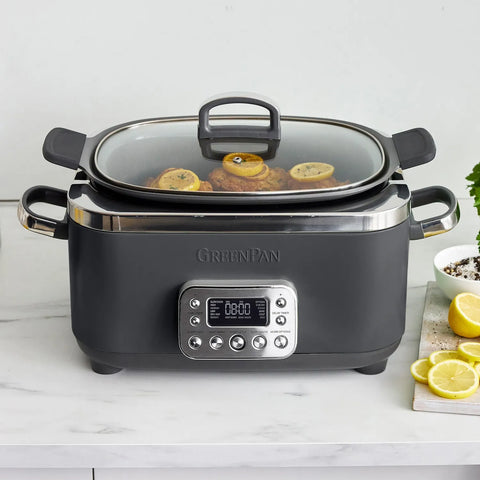 GreenPan Elite Slow Cooker, 6 qt.