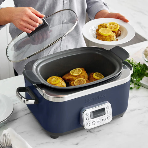 GreenPan Elite Slow Cooker, 6 qt.