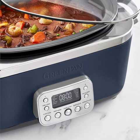 GreenPan Elite Slow Cooker, 6 qt.