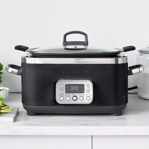 GreenPan Elite Slow Cooker, 6 qt.