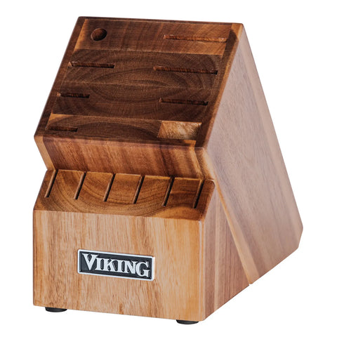 Viking 15-Piece Stainless Steel Knife Block Set