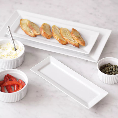 Sur La Table Porcelain Platters, Set of 3