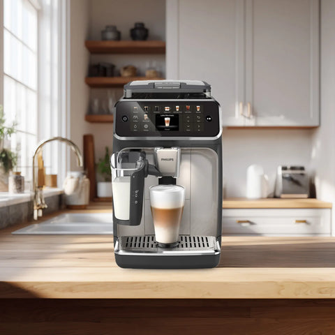 Philips 5500 Series Fully Automatic Espresso Machine with LatteGo Milk Frother