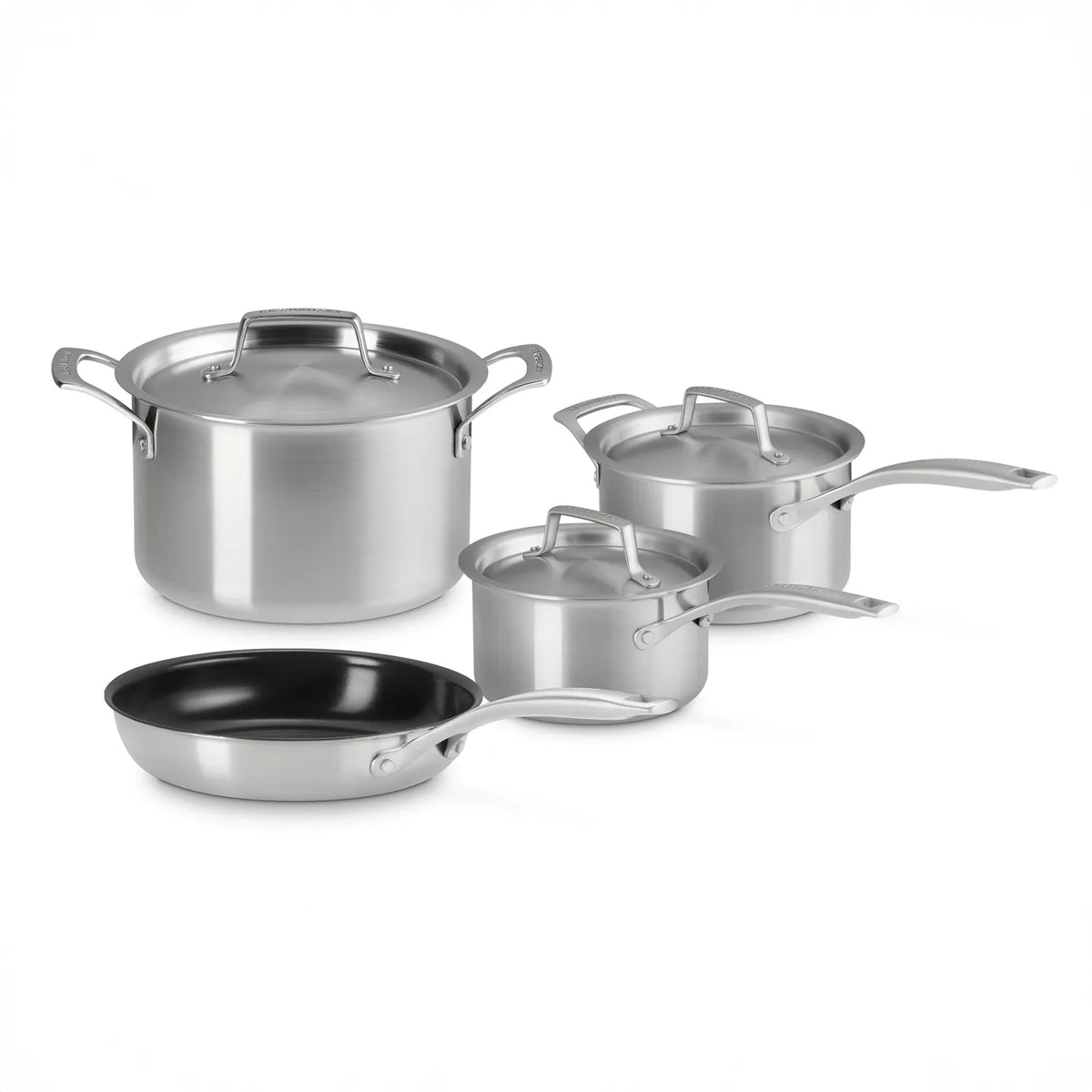 Le Creuset Essential Stainless Steel 7-Piece Set