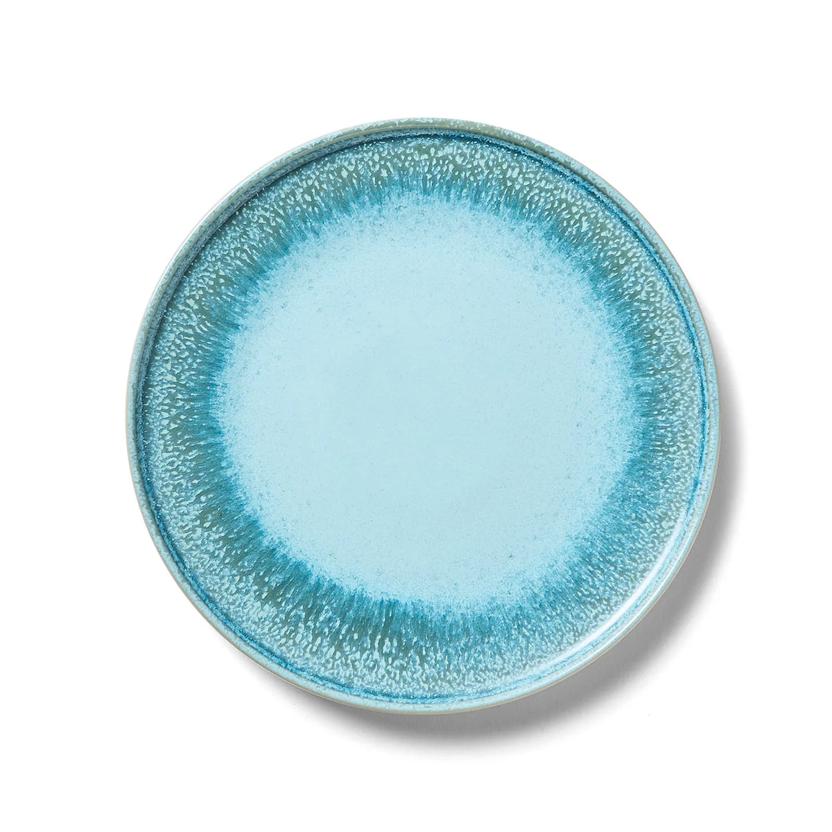 Sur La Table Driftwater Reactive Glaze Salad Plate