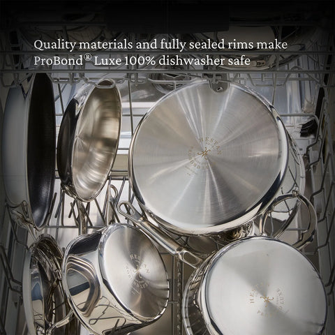 Hestan ProBond Luxe Stainless Steel TITUM™ Nonstick Set of 2 Skillets, 8.5" & 11"