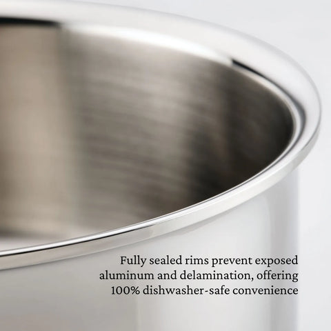 Hestan ProBond Luxe Stainless Steel Braiser, 3.5 qt.