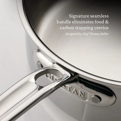 Hestan ProBond Luxe Stainless Steel 5-Piece Cookware Set