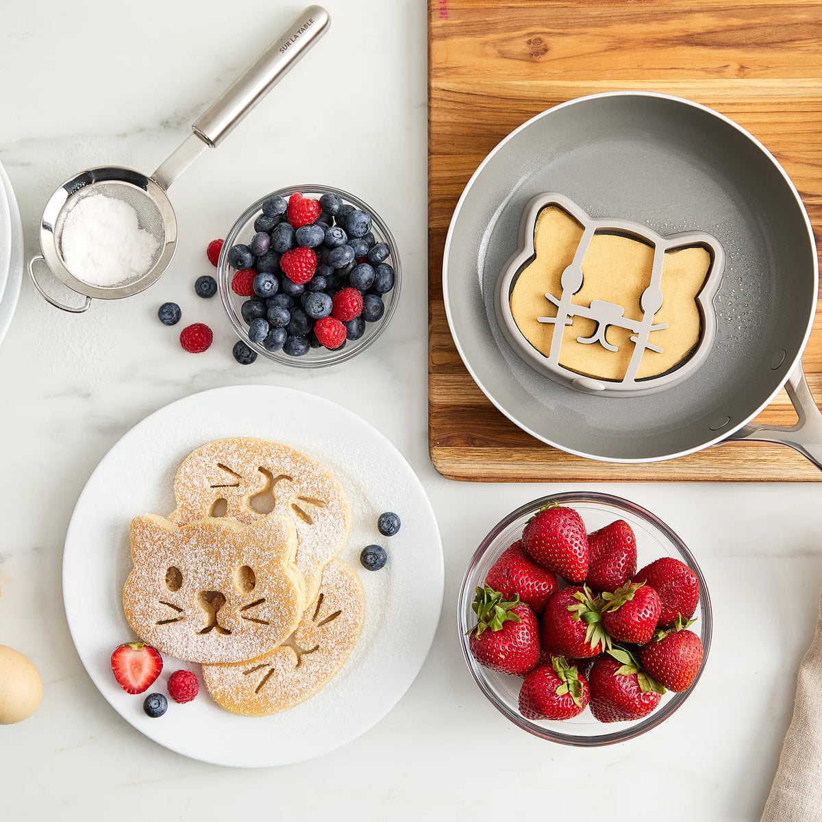 Sur La Table Cat Egg & Pancake Mold