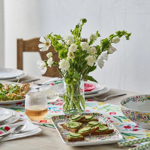 Sur La Table Painter's Garden Rectangular Platter