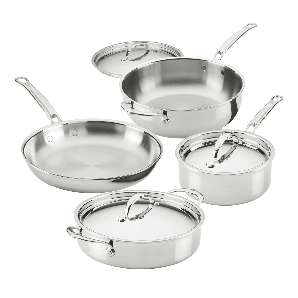 Hestan ProBond® Luxe Stainless Steel 7-Piece Cookware Set