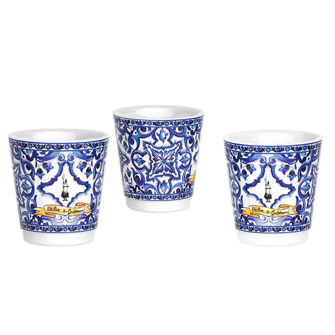 Bialetti Dolce & Gabbana Blu Mediterraneo Moka Pot Gift Set