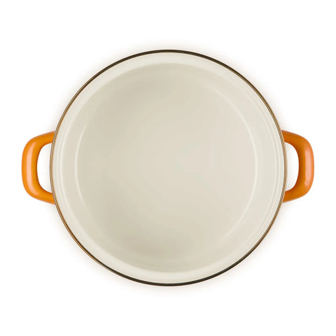 Le Creuset Petite Enameled Steel Stockpot, 3.8 qt.