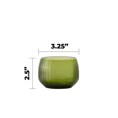 Fortessa Estiva Short Glasses, Set of 4