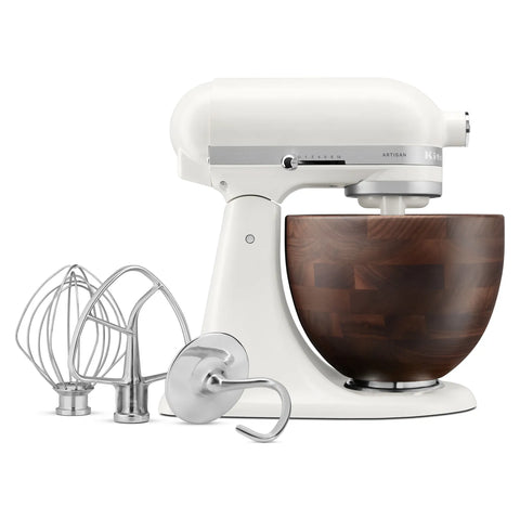 KitchenAid® Artisan Tilt-Head Stand Mixer with Walnut Wood Bowl