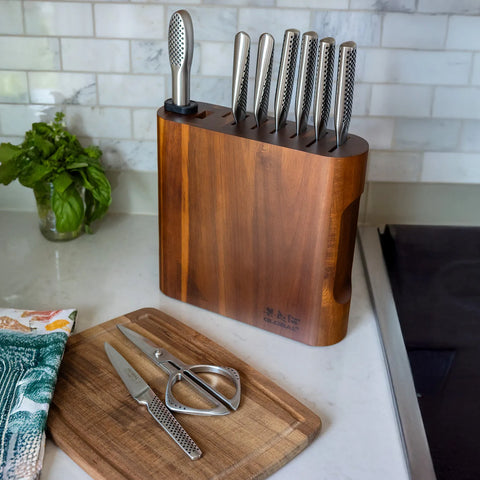 Global Kanpeki 10-Piece Knife Block Set